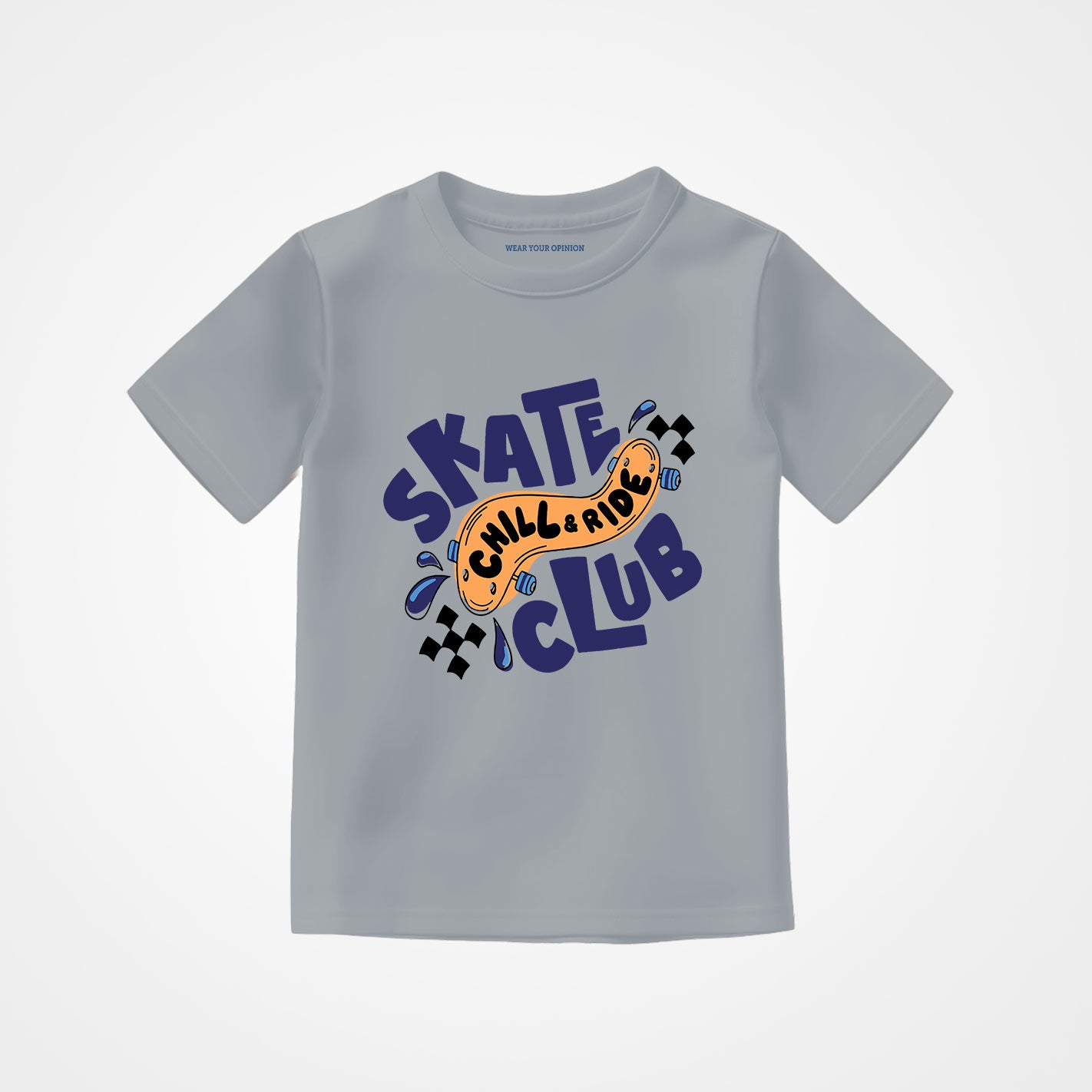 Skate Club Kids T-Shirt Buy Kids Printed T-Shirt Online in India WYO