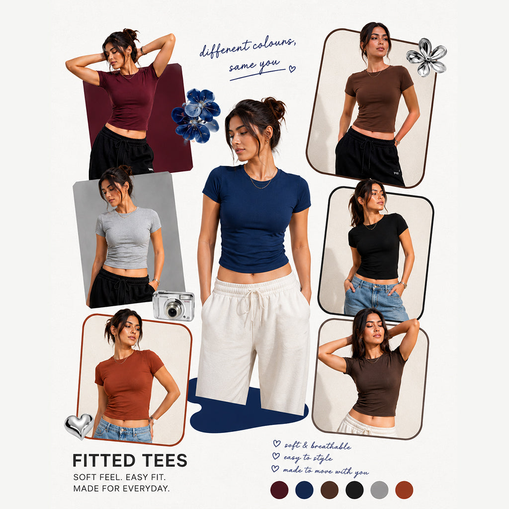 How Women’s Fitted Tees Make Everyday Styling Effortless✨
