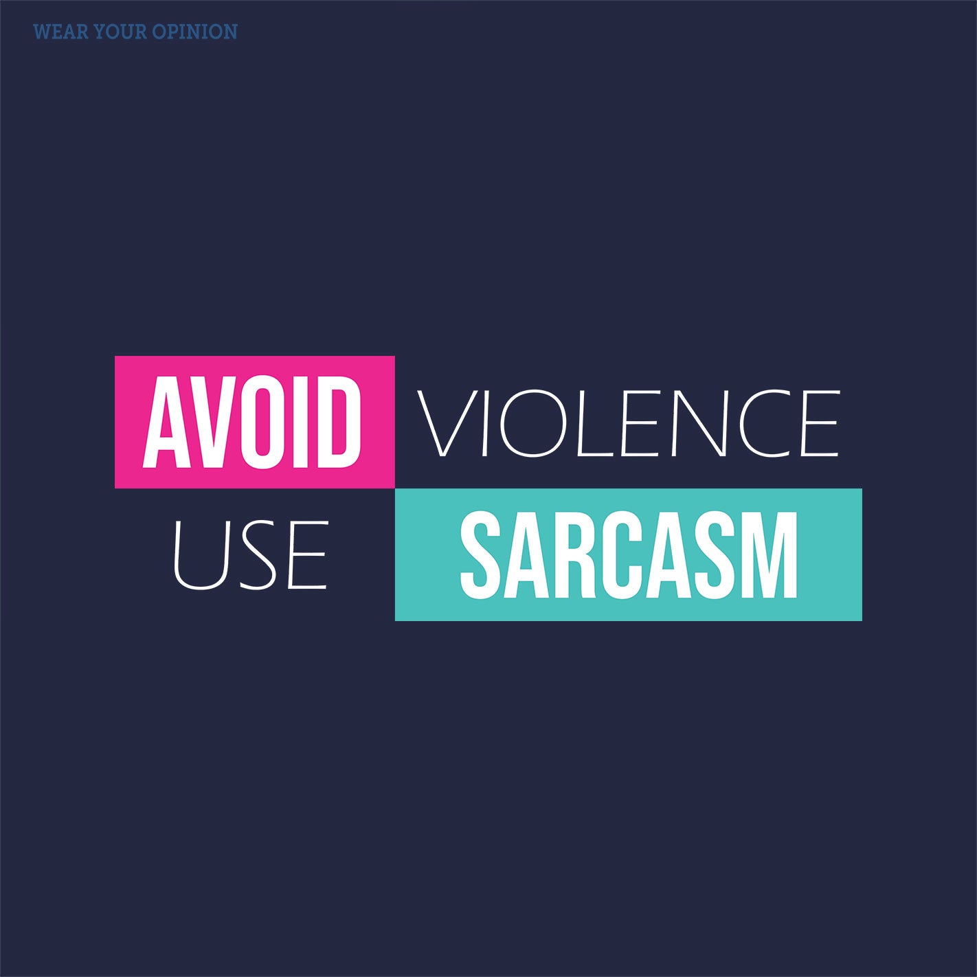 Avoid Violence T-Shirt