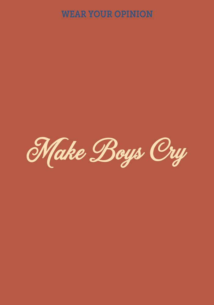 Boys Cry Fitted T-Shirt