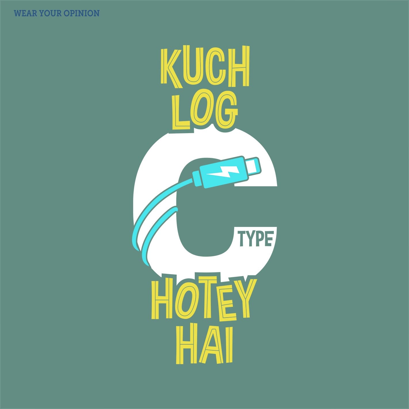 C Type Log T-Shirt