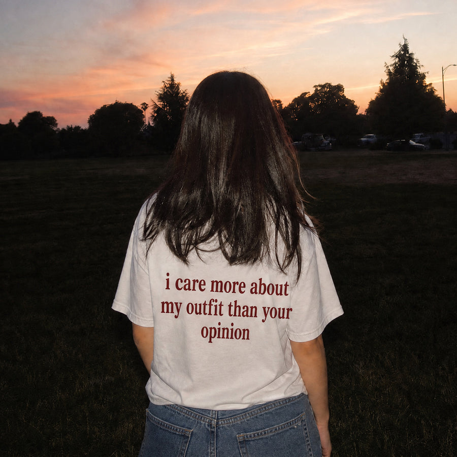 Care About Outfit Oversized T-Shirt