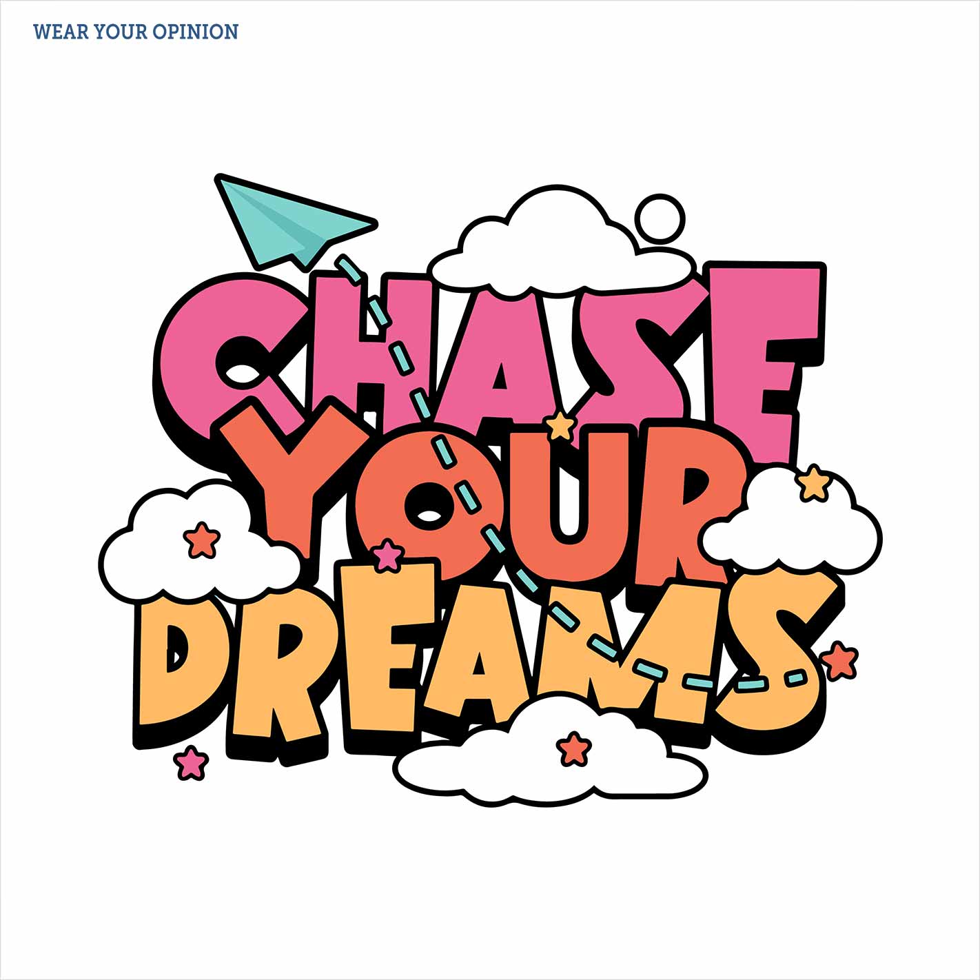 Chase your Dreams Sr Kids T-Shirt