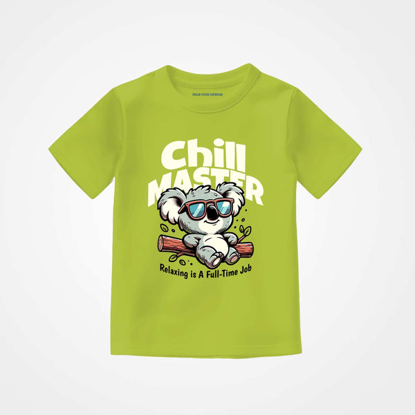 WYO limepunch t-shirt with a koala graphic and text on a white background