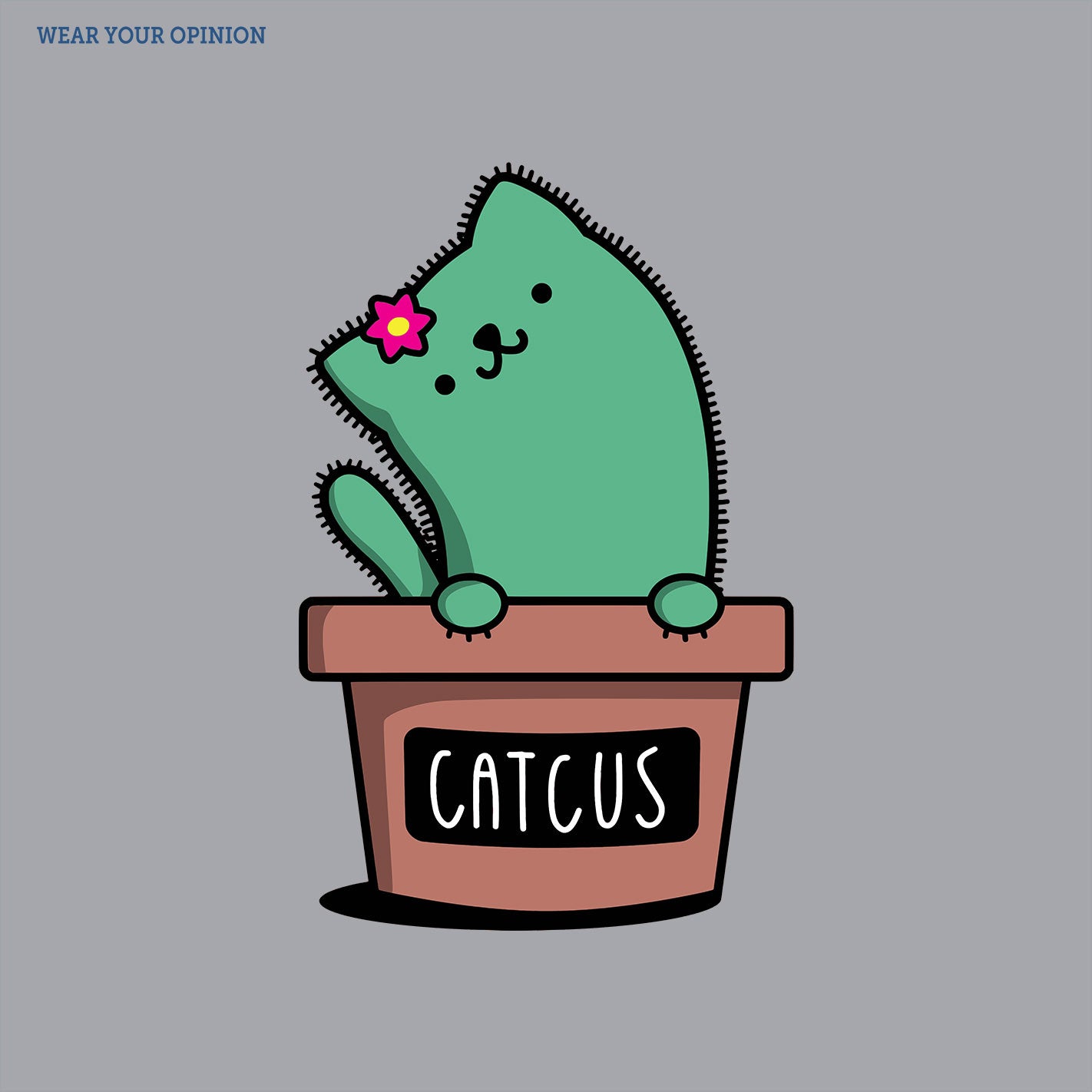 Cute Catcus Women T-Shirt