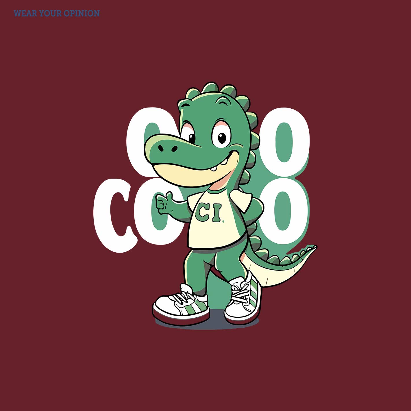 Cute Crocodile Kids T-Shirt