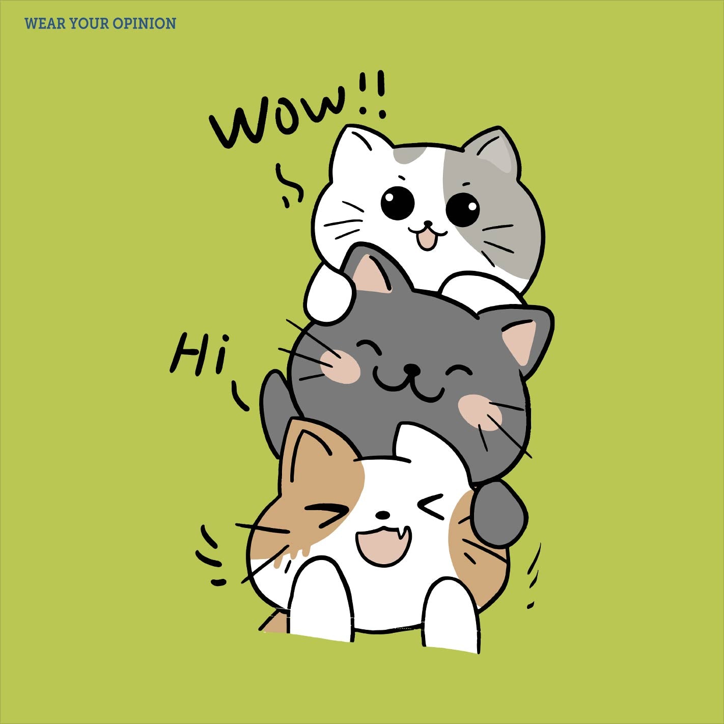 Cute Kitty Women T-Shirt