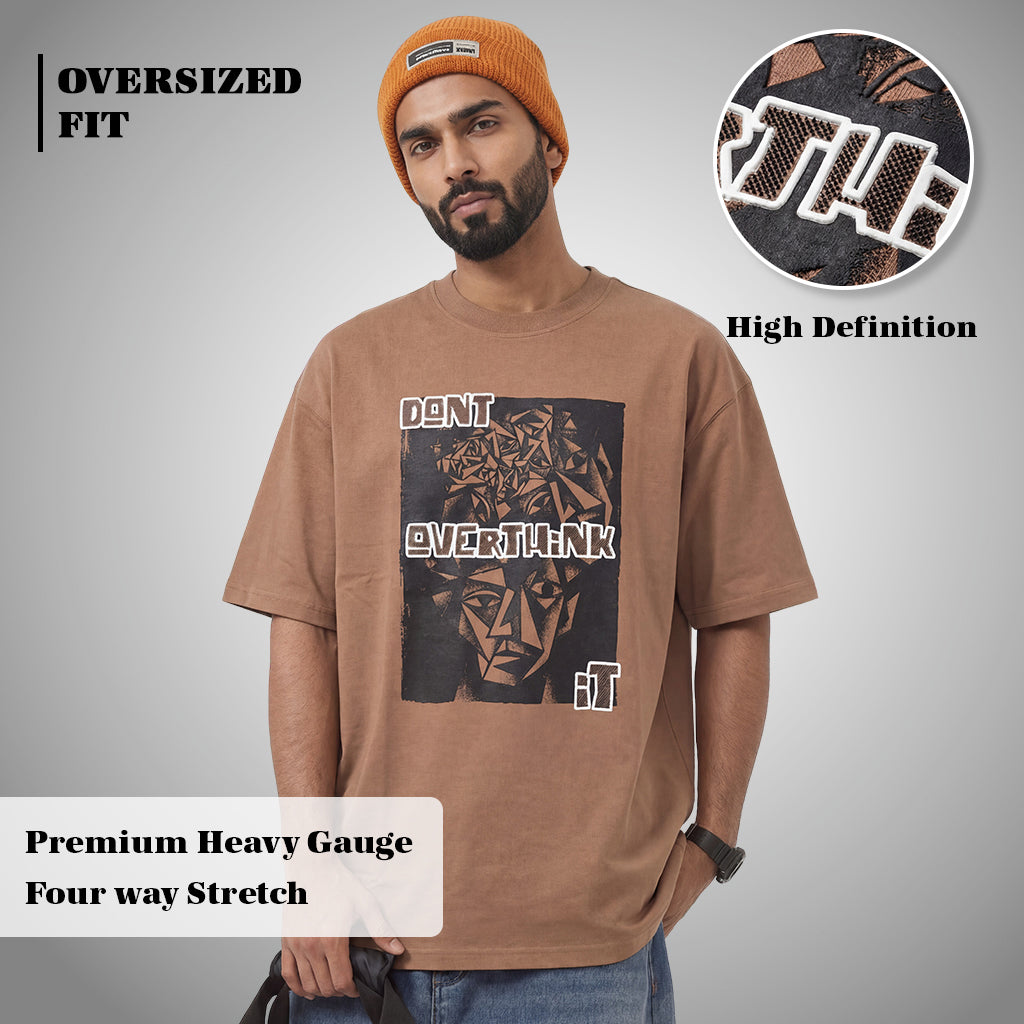 Do Not Overthink it Oversized T-Shirt