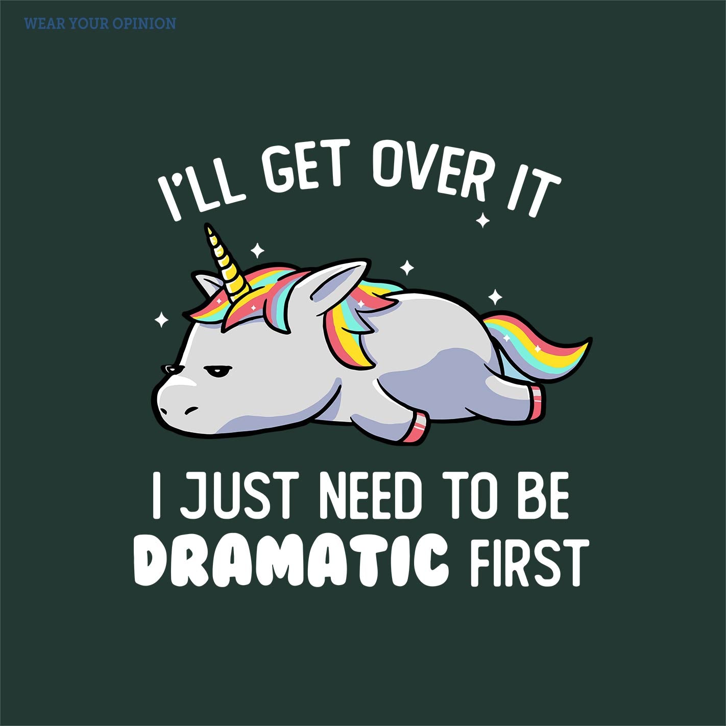 Dramatic First Sr Kids T-Shirt