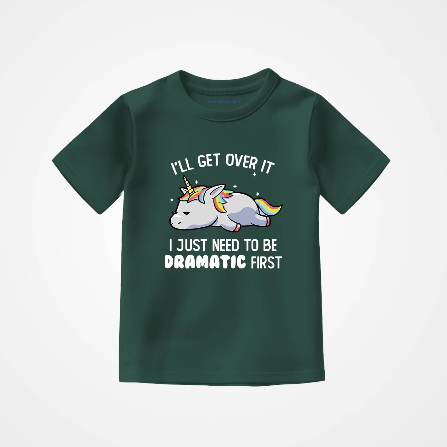 Dramatic First Sr Kids T-Shirt