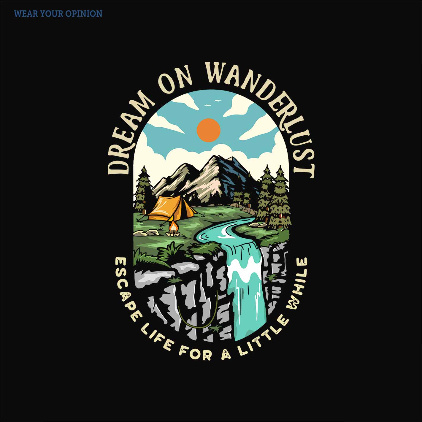 Dream On Wanderlust T-Shirt