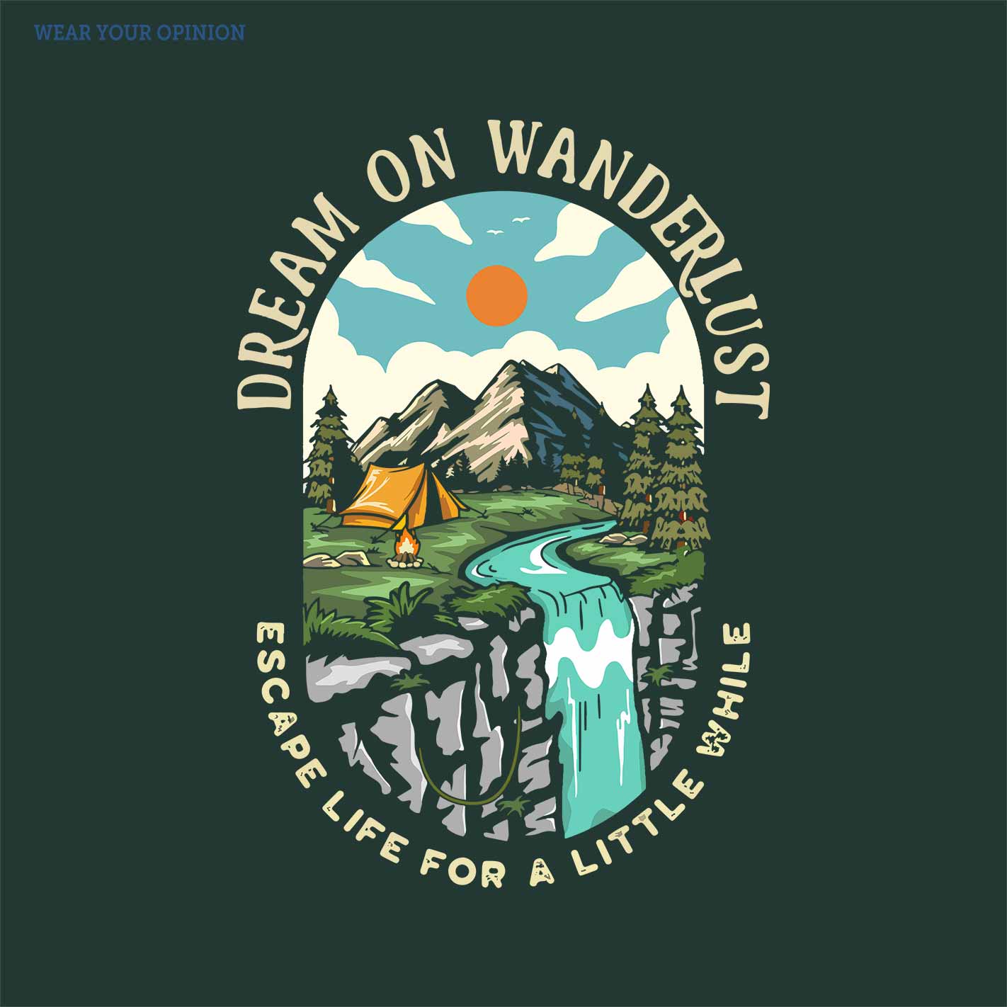 Dream On Wanderlust Women T-Shirt