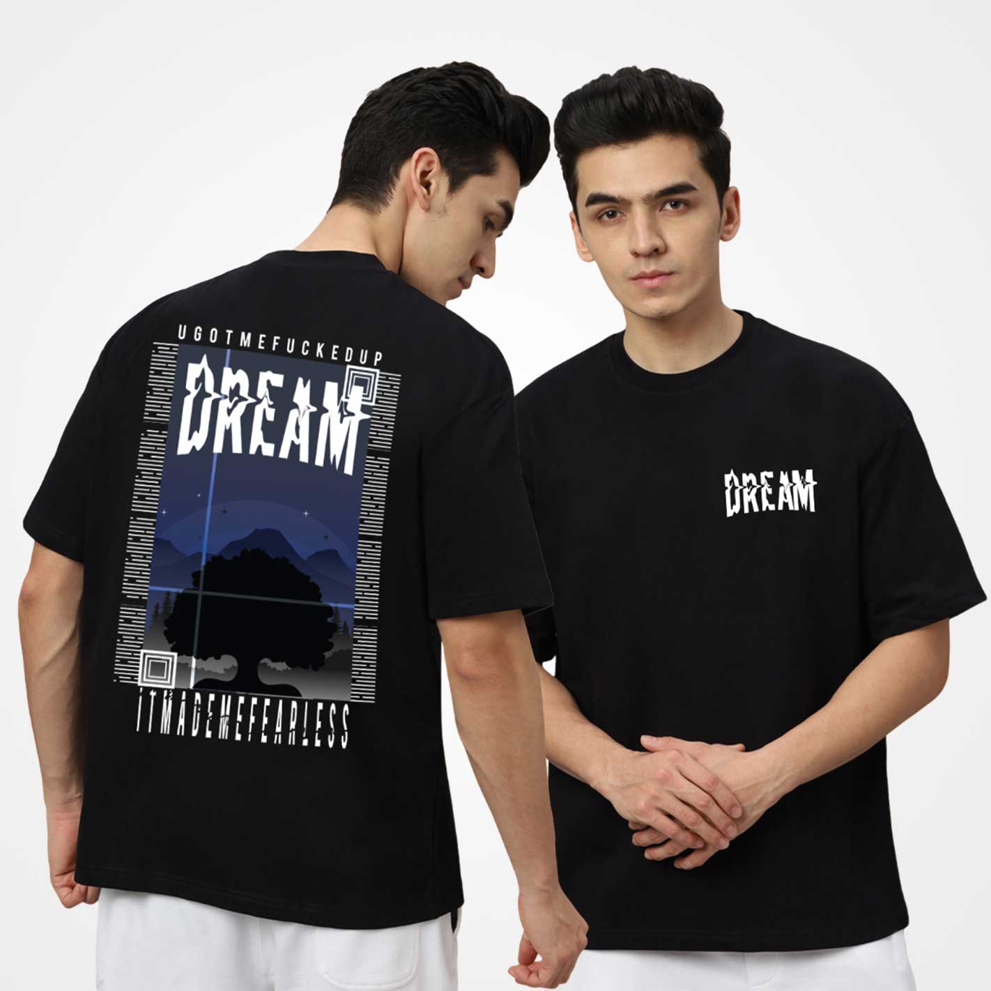 Dream Made Me Fearless Oversized T-Shirt