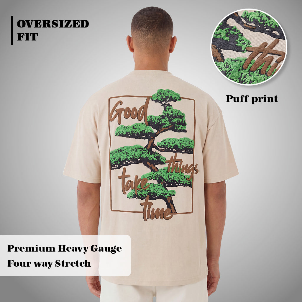 Good Things Take Time Oversized T-Shirt