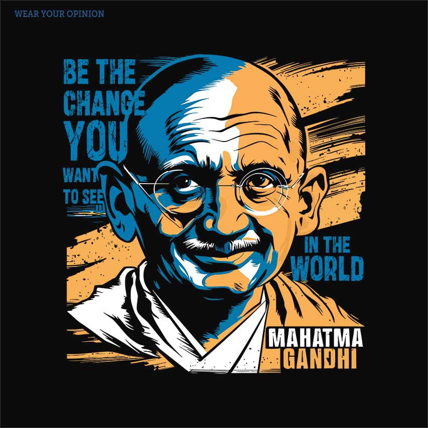 Gandhi Quotes T-Shirt