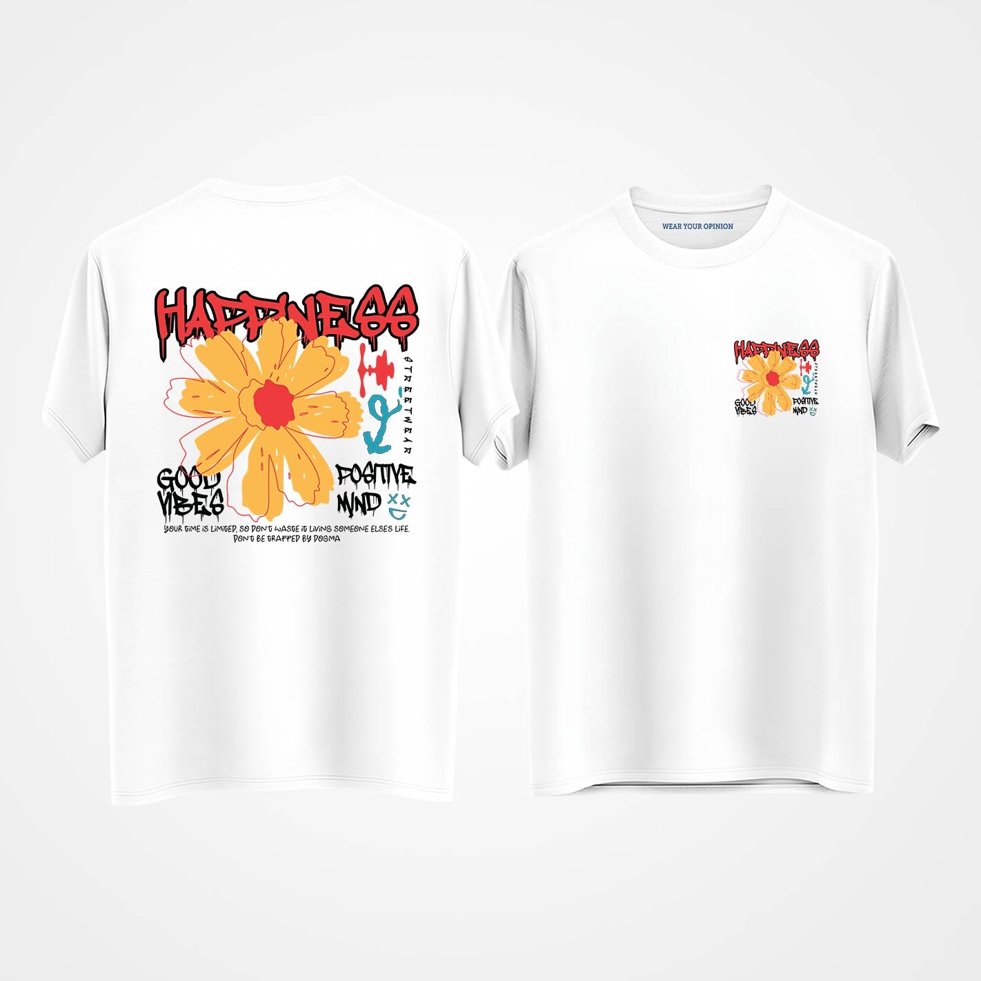 Happiness Oversized T-Shirt