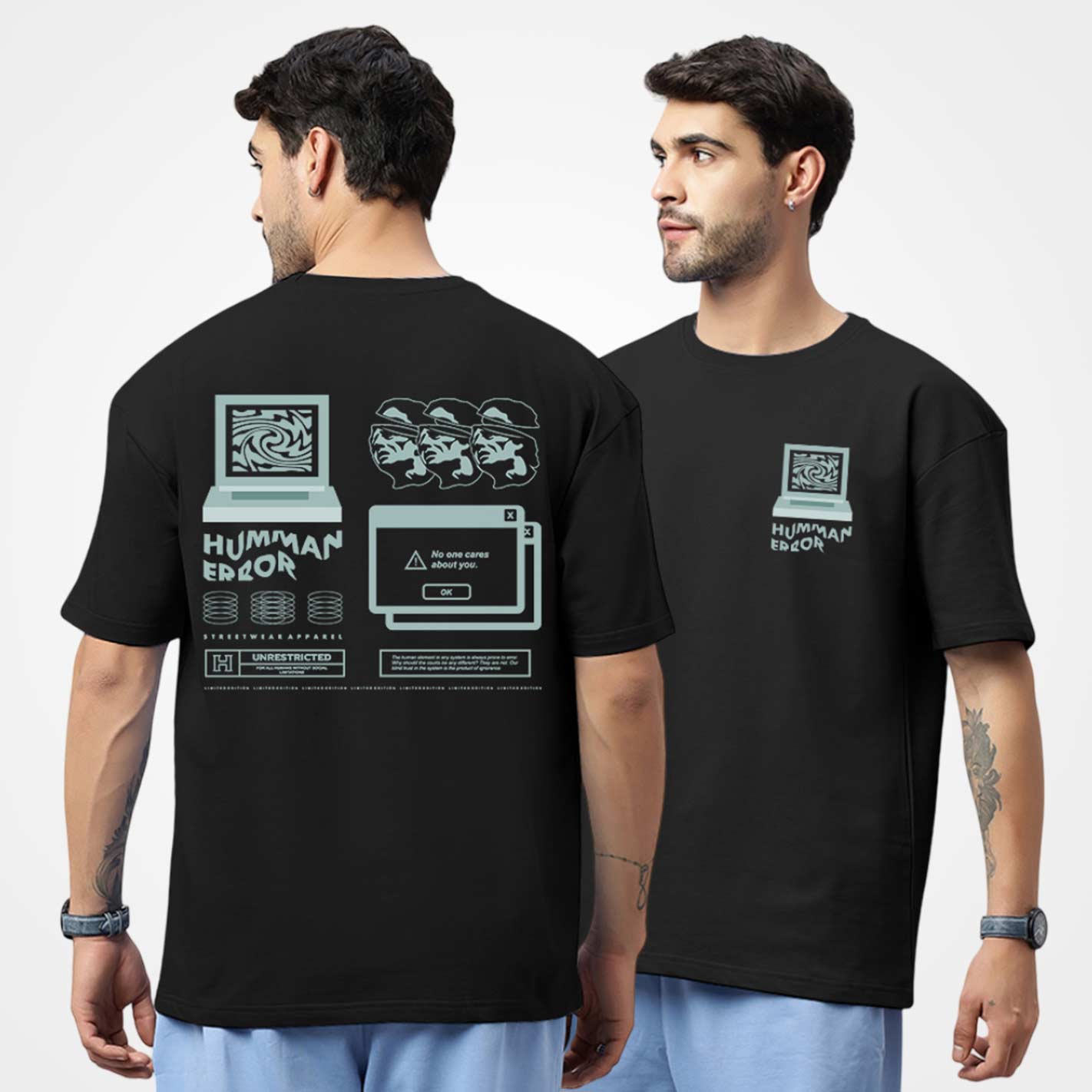 Human Error Oversized T-Shirt