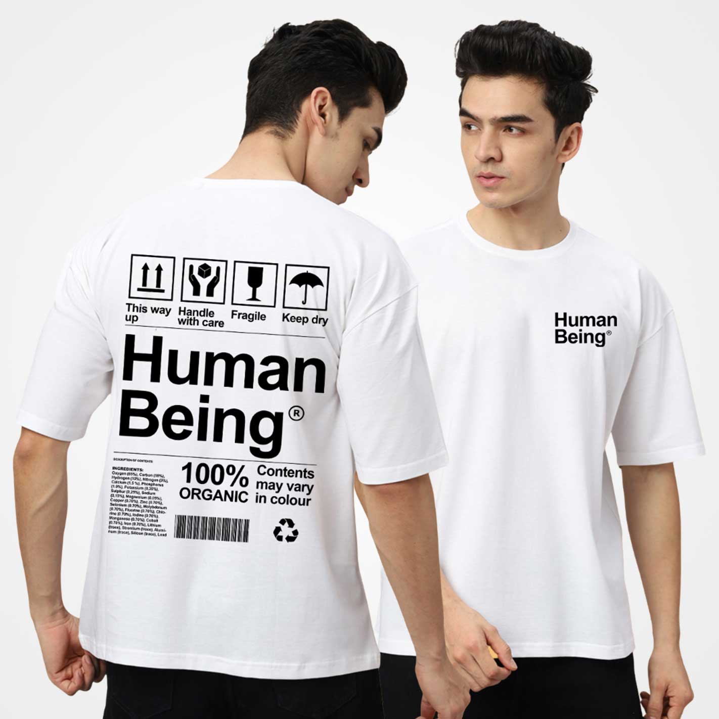 Human Being Oversized T-Shirt