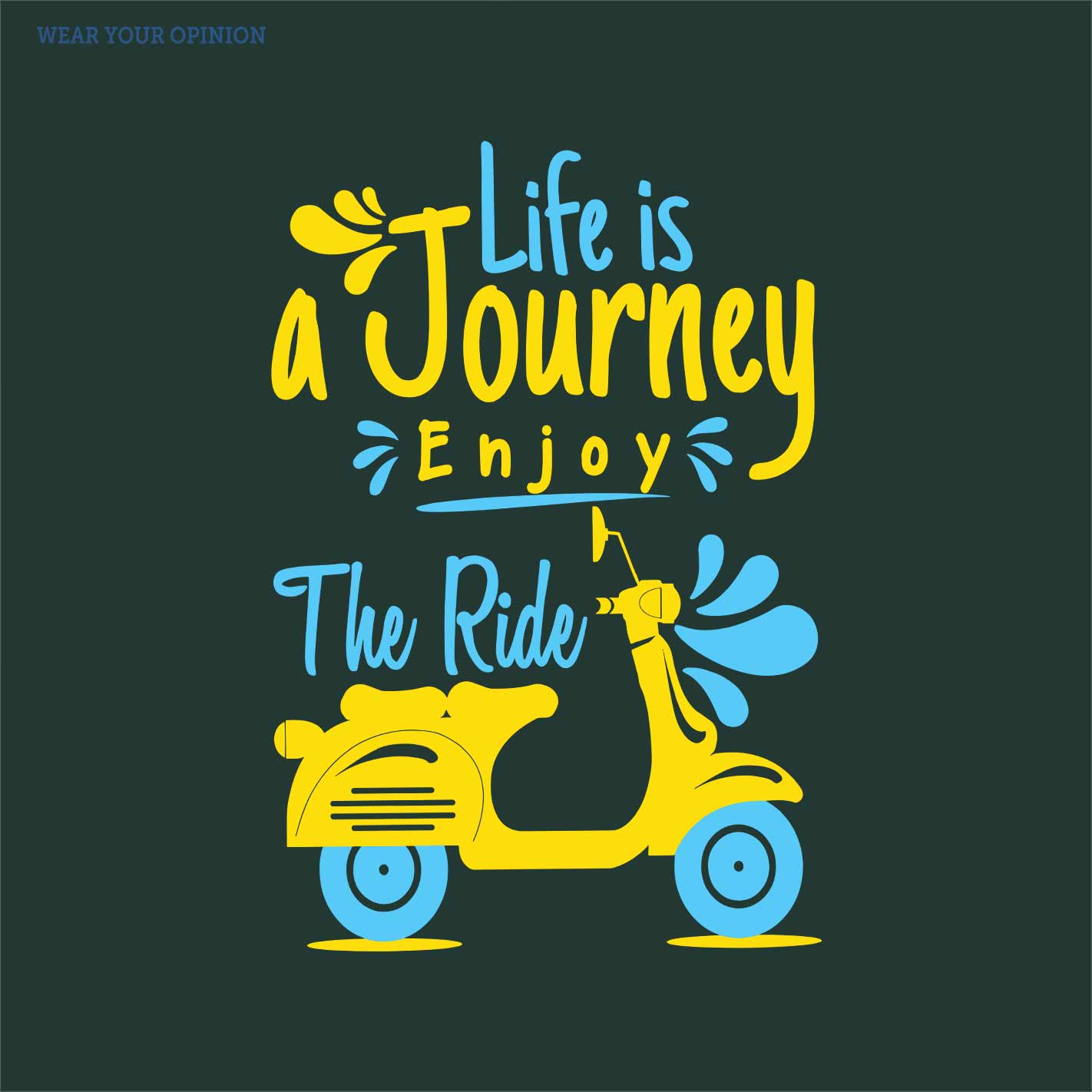 Life is a Journey Sr Kids T-Shirt