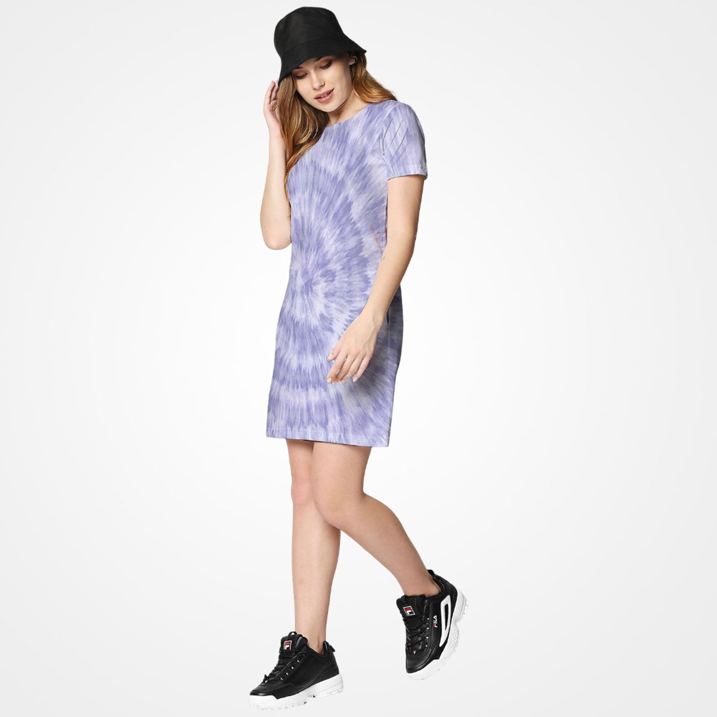 Lilac TD T-Shirt Dress