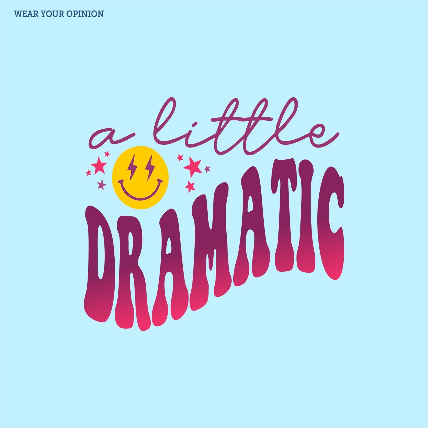 Little Dramatic Womens T-Shirt