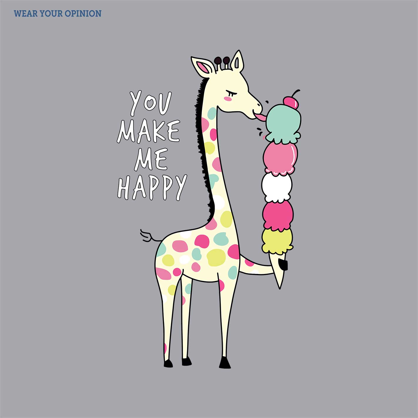 Make Me Happy Kids T-Shirt