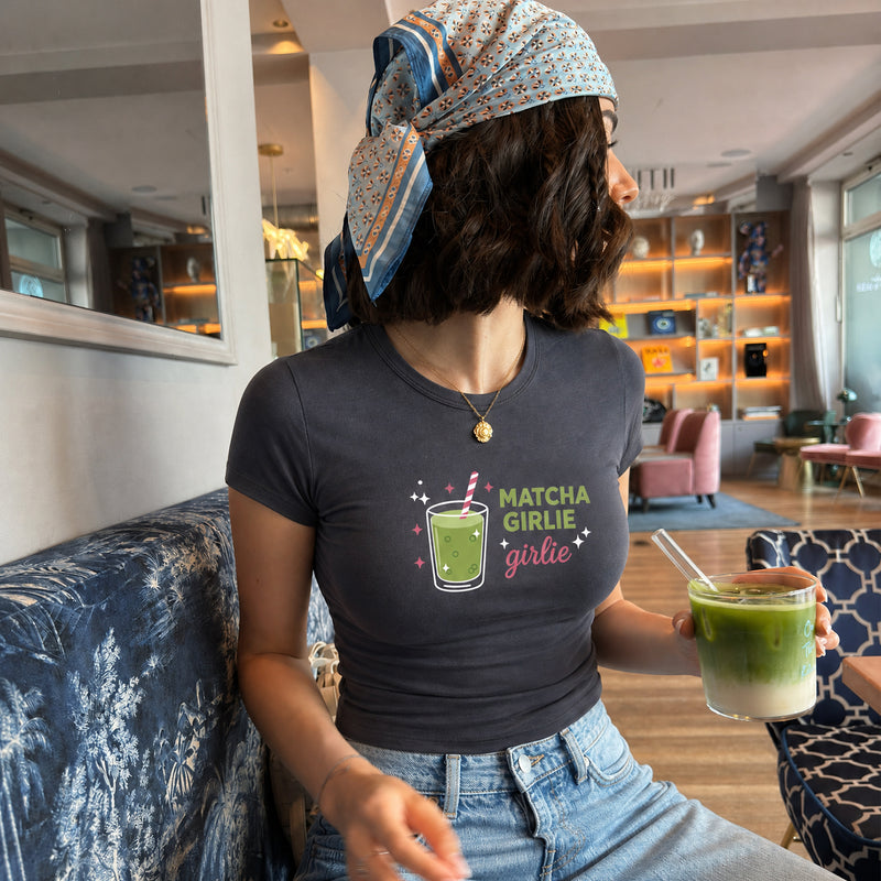 Matcha Girl Fitted T-Shirt