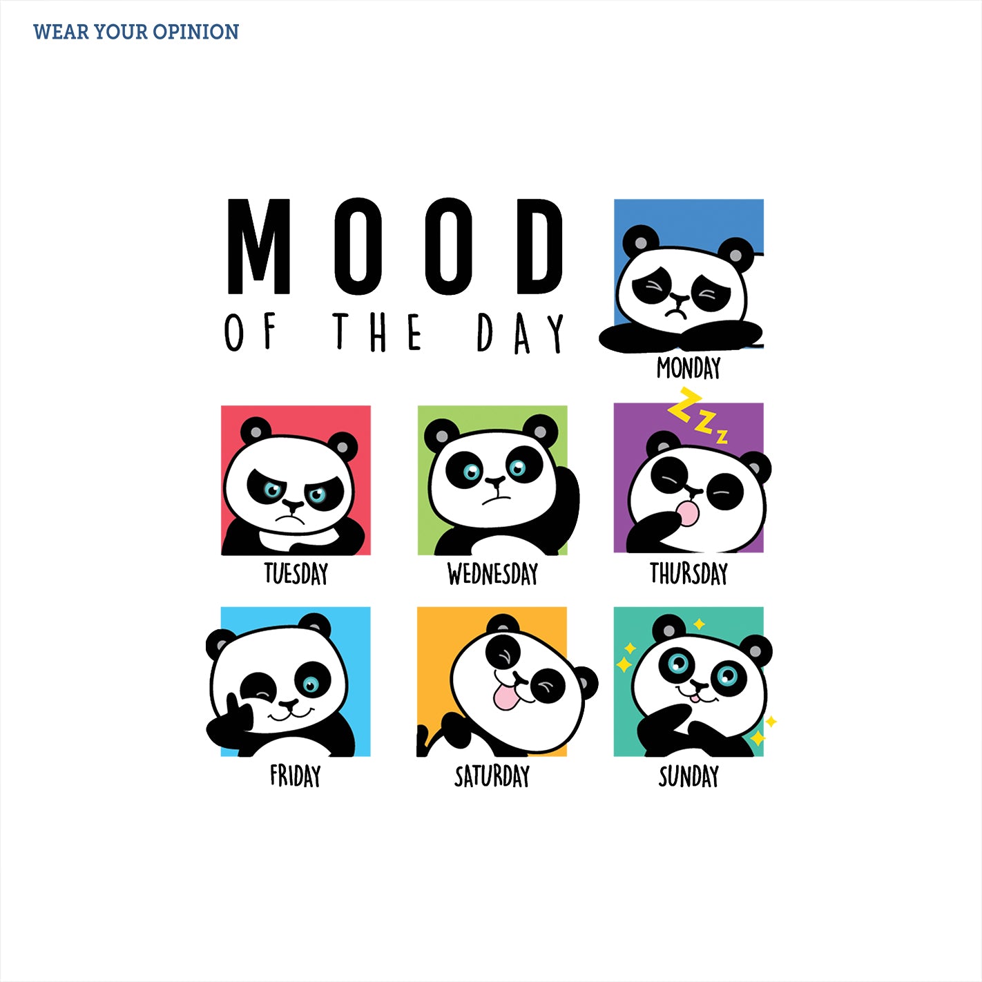 Mood Of Day Family T-Shirt