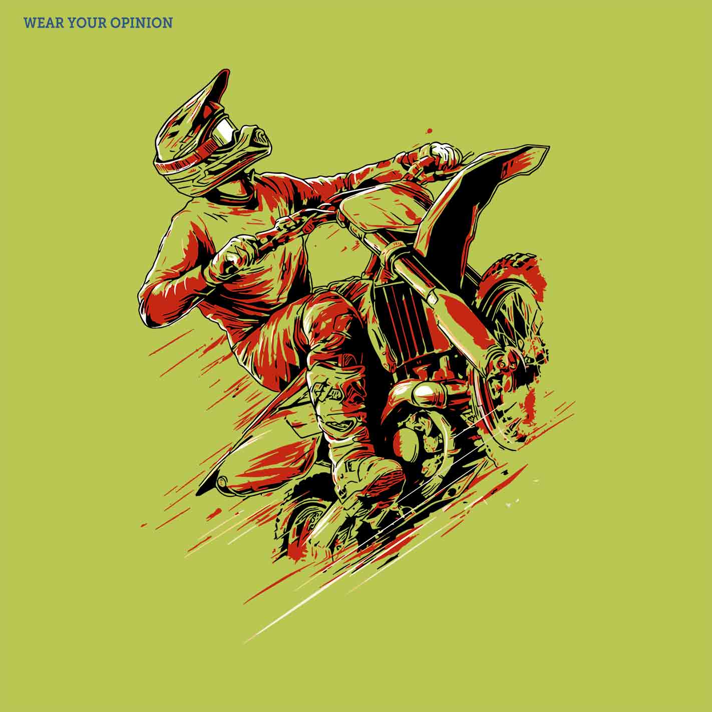 Motocross Rider T-Shirt