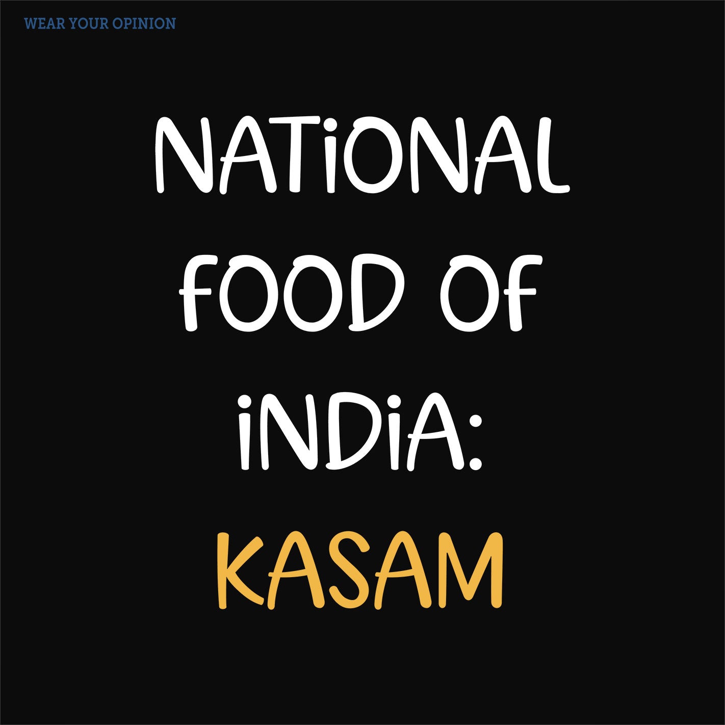 National Food KASAM T-Shirt