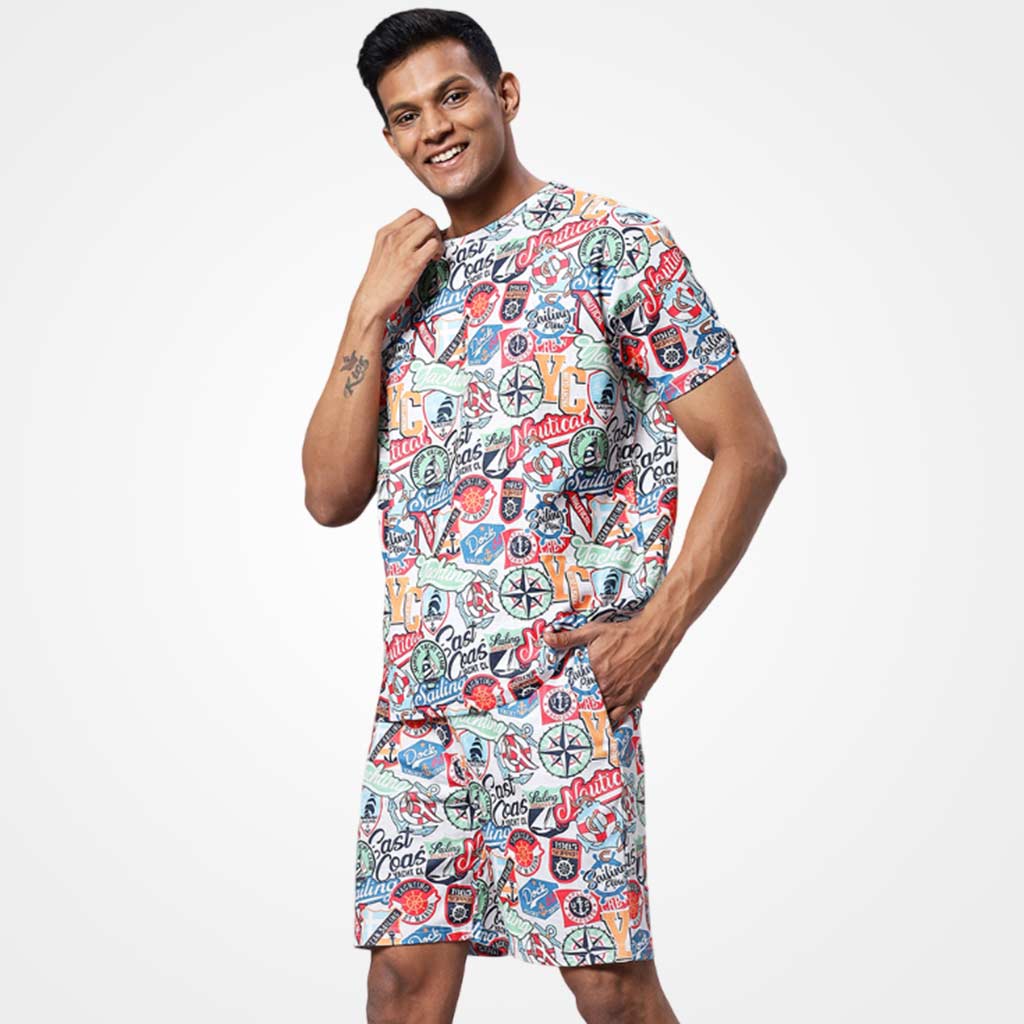 Nautical Patches Co-Ord Set