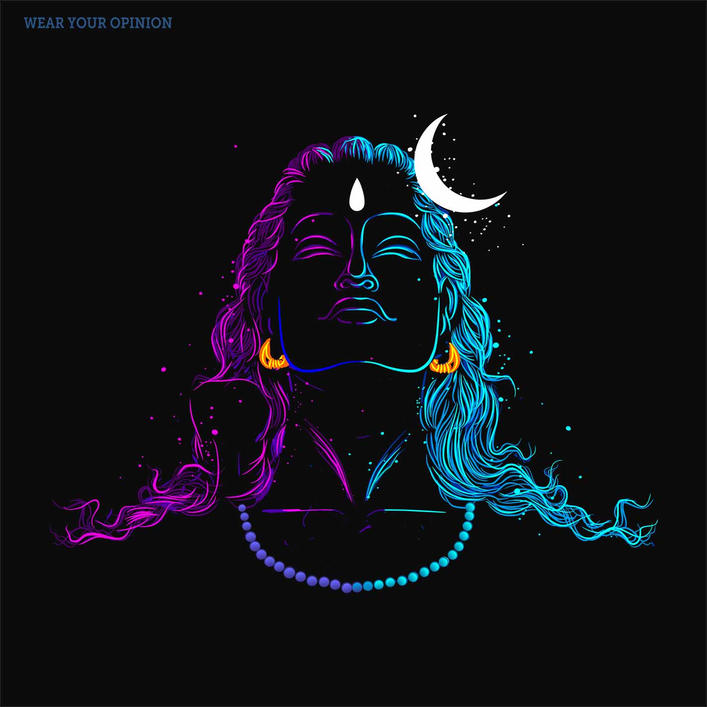Neon Adi Shiv T-Shirt