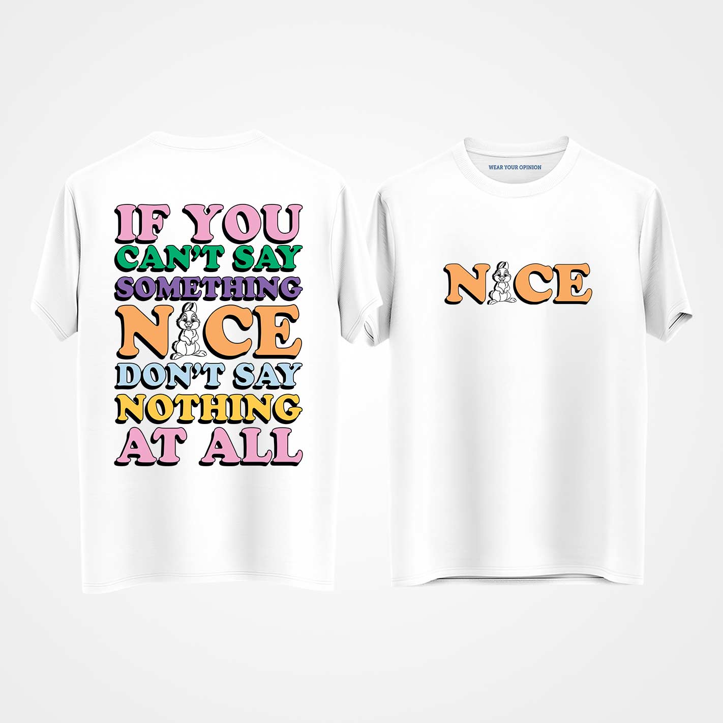 Nice Something Oversized T-Shirt