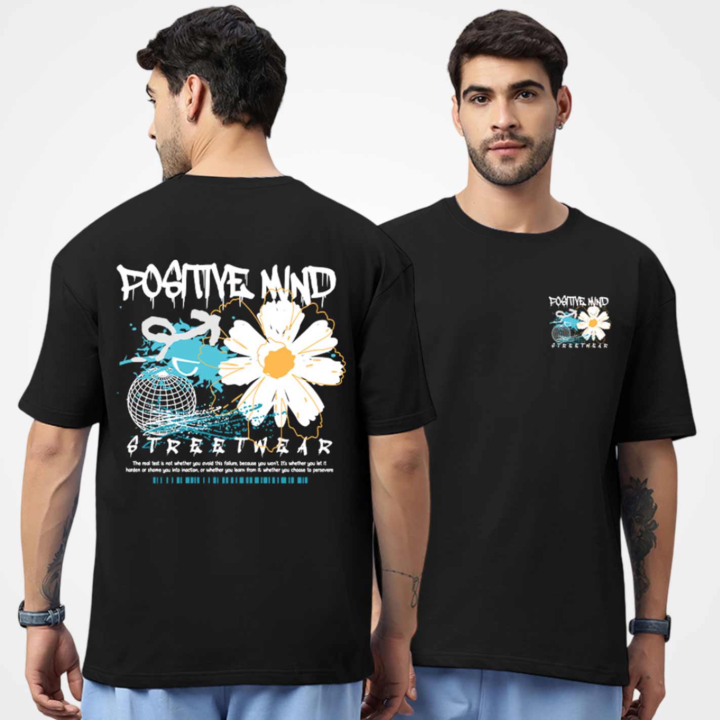 Positive Mind Oversized T-Shirt