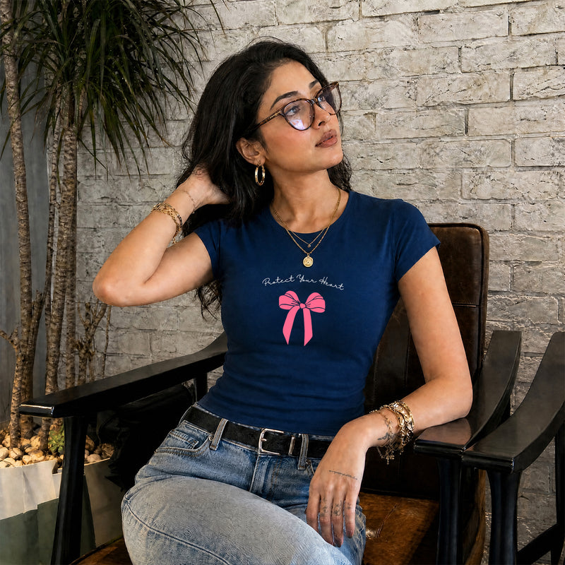 Protect Your Heart Fitted T-Shirt