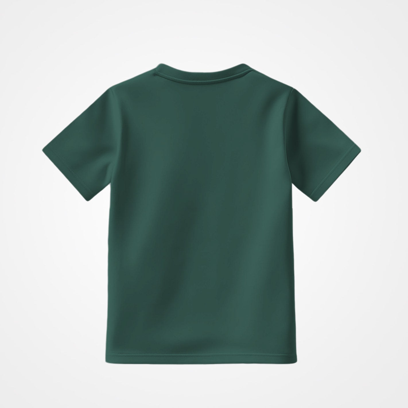 Back View of WYO BottleGreen t-shirt