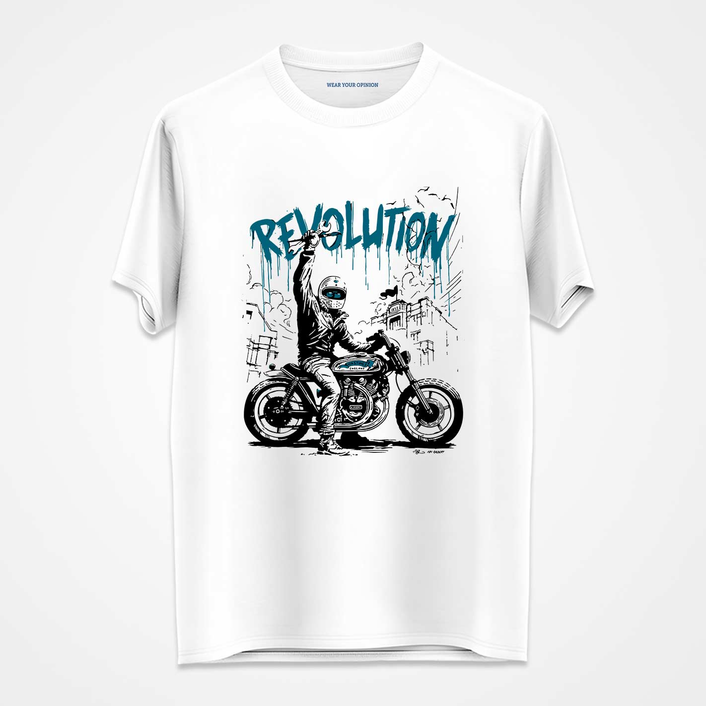 Revolution Biker T-Shirt