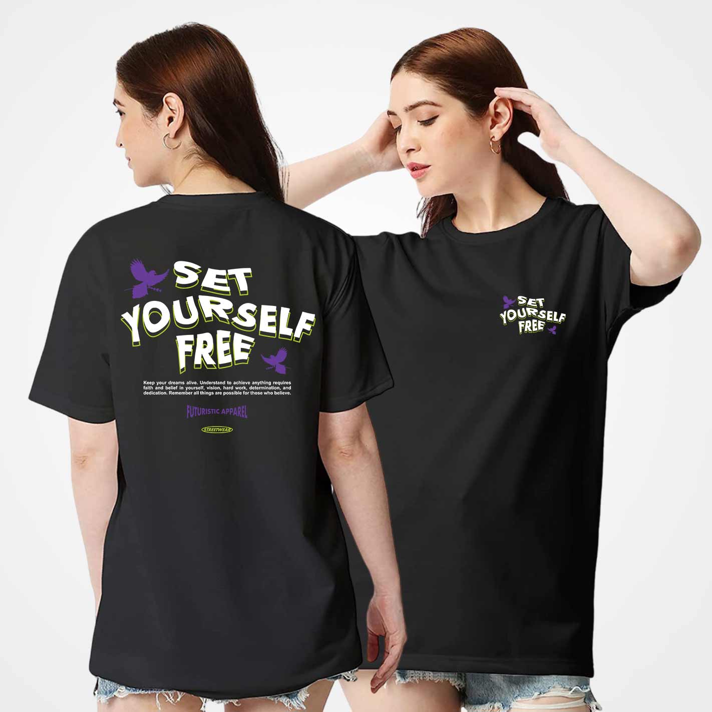 Set Yourself Free Oversized T-Shirt