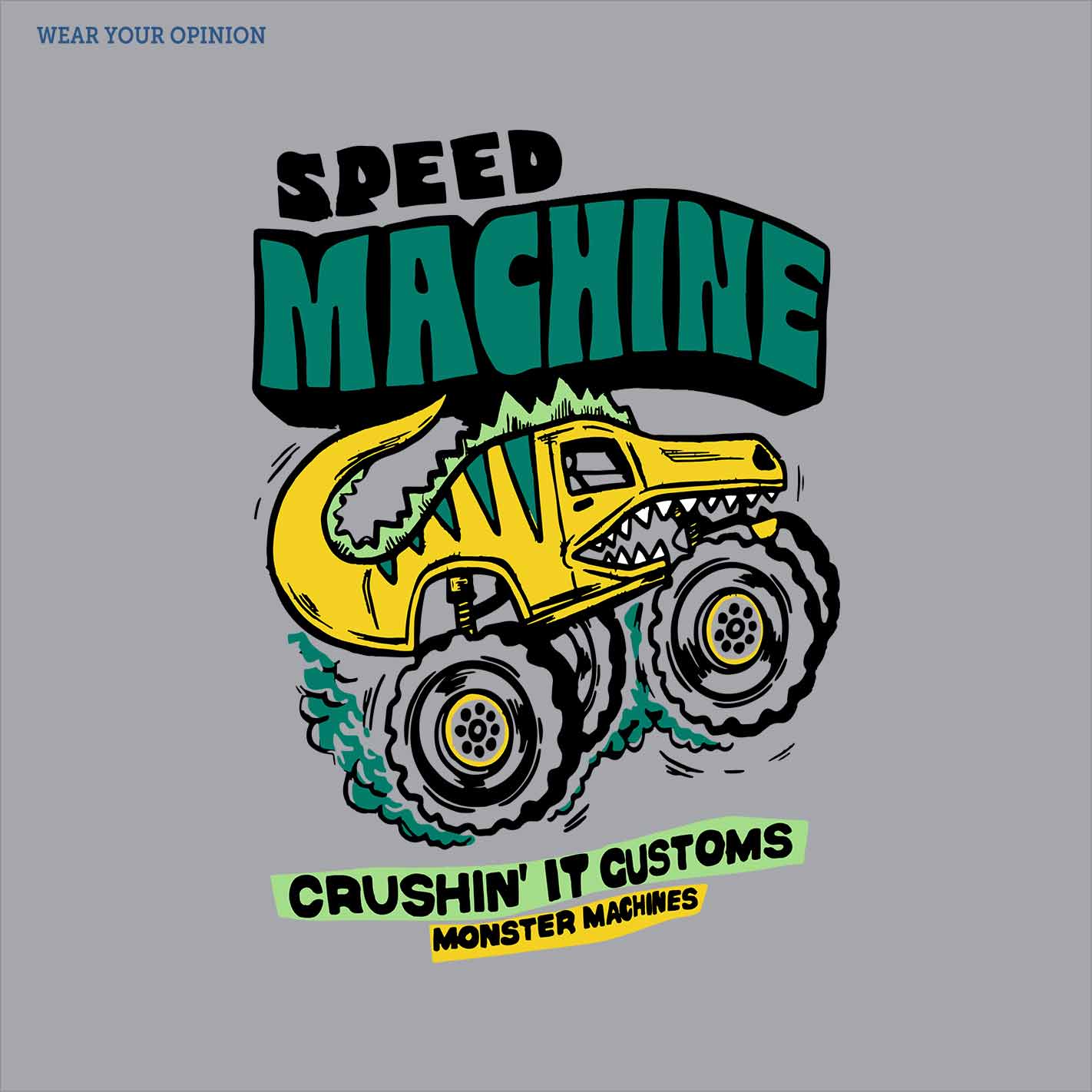 Speed Machine Kids T-Shirt