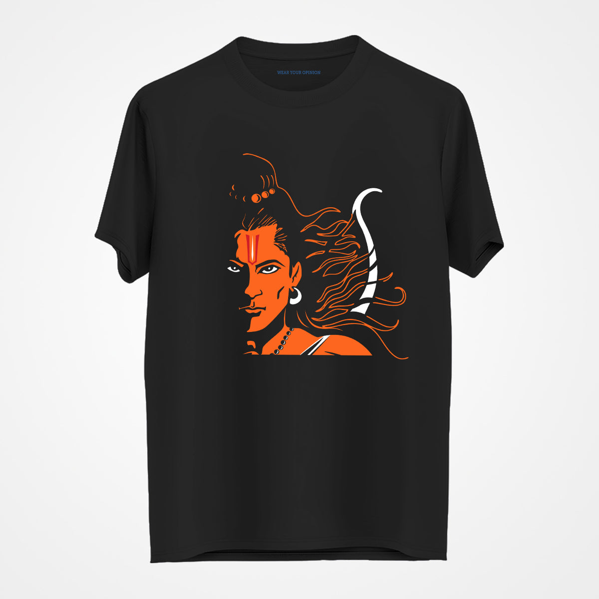 The Fierce Lord Rama T-Shirt | Buy Printed T-Shirt Online in India ...