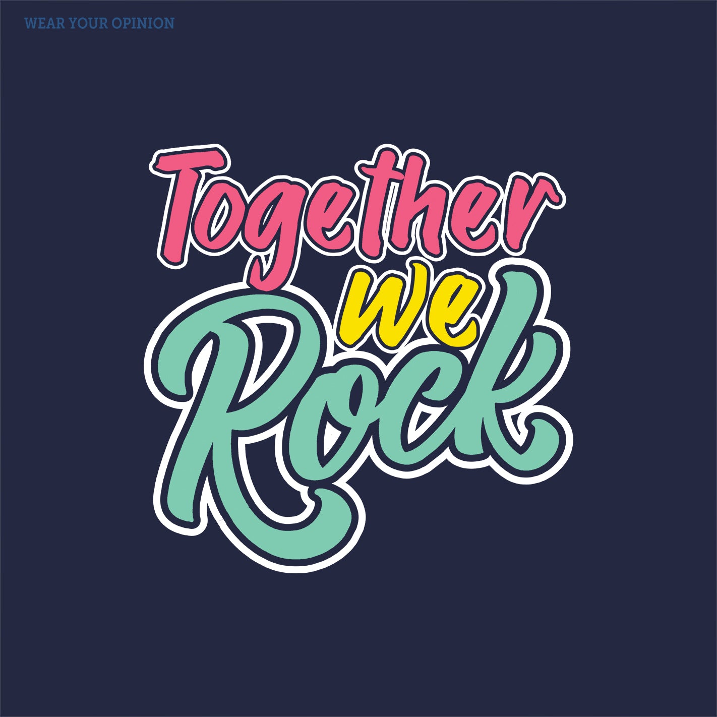 Together We Rock Family T-Shirt