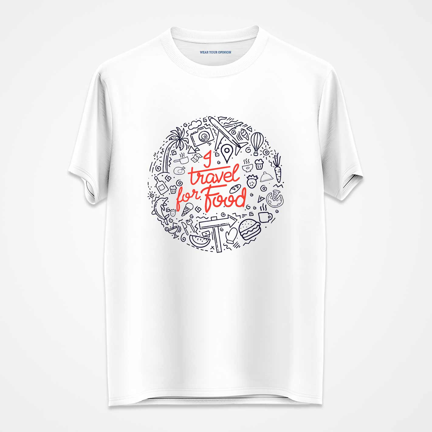 Travel For Food T-Shirt