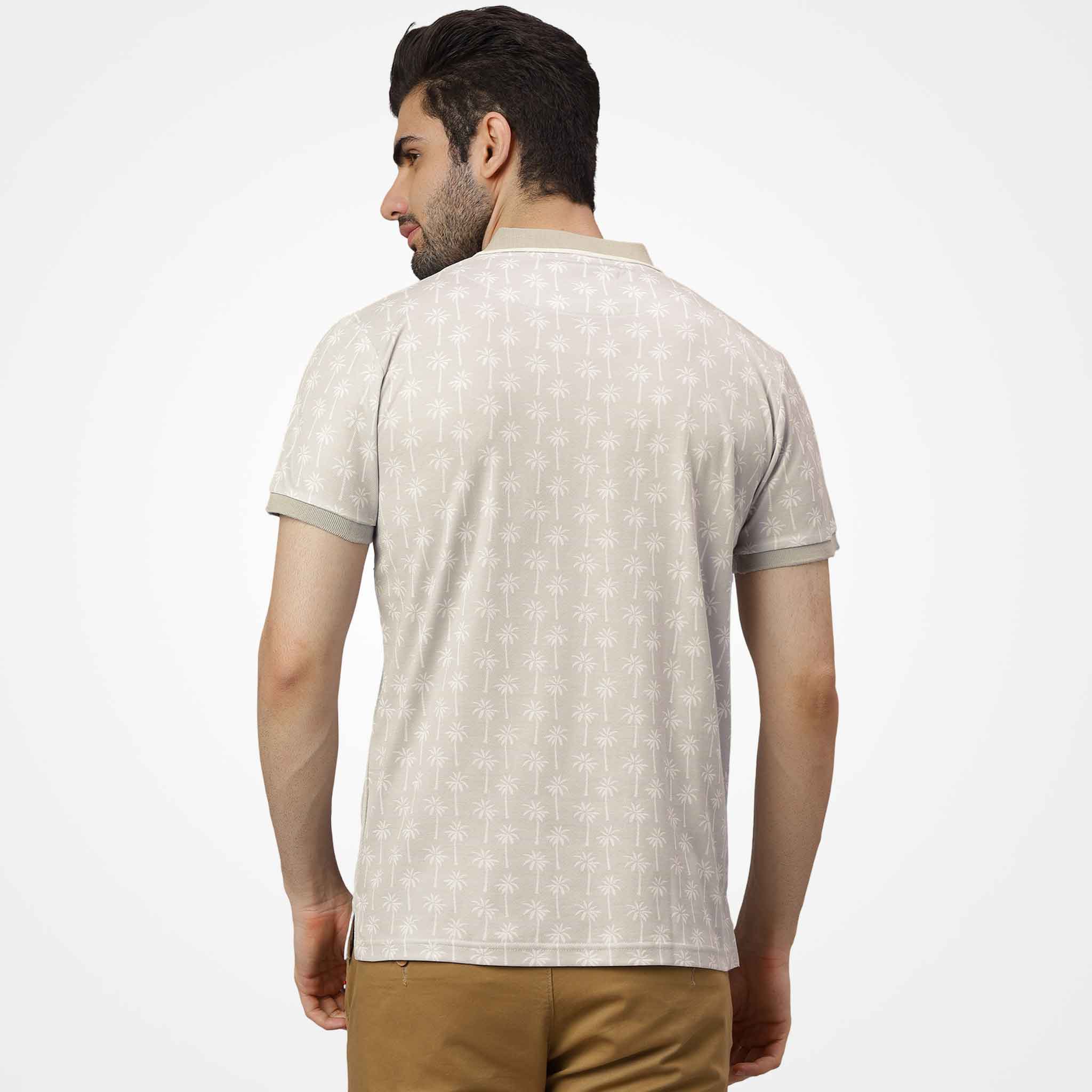 Tropical Printed Polo