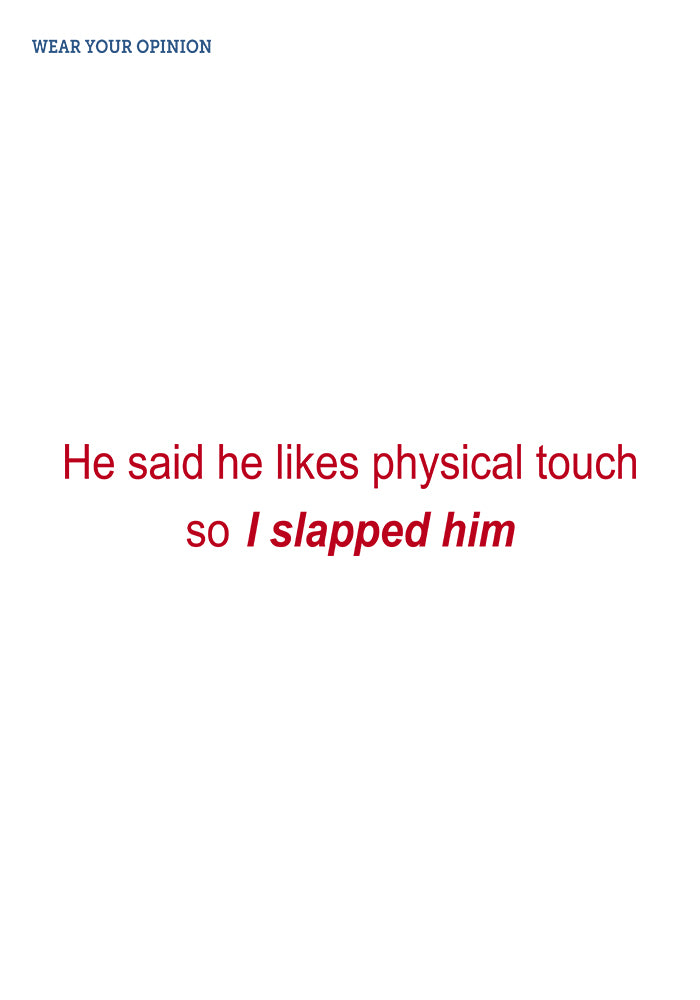 Slapped Him Oversized T-Shirt