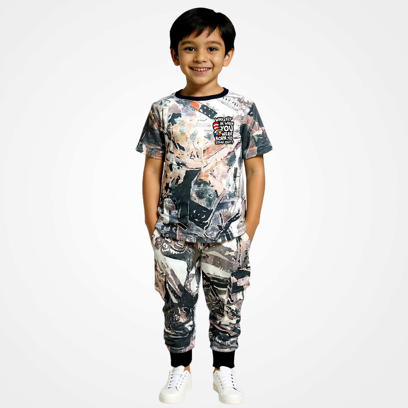 Why Fit In Kids Co-Ord Set